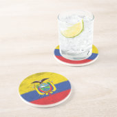 Ecuador Getränkeuntersetzer (Seite)