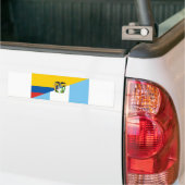 Ecuador Guatemala - Halbfahndungsland Autoaufkleber (Auf Lkw)
