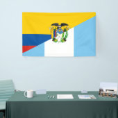 Ecuador Guatemala - Halbfahndungsland Banner (Messeveranstaltung)
