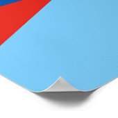 Ecuador Guatemala - Halbfahndungsland Poster (Ecke)