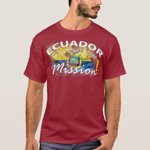 Ecuador Guayaquil West Mormon LDS Mission Geschenk T-Shirt