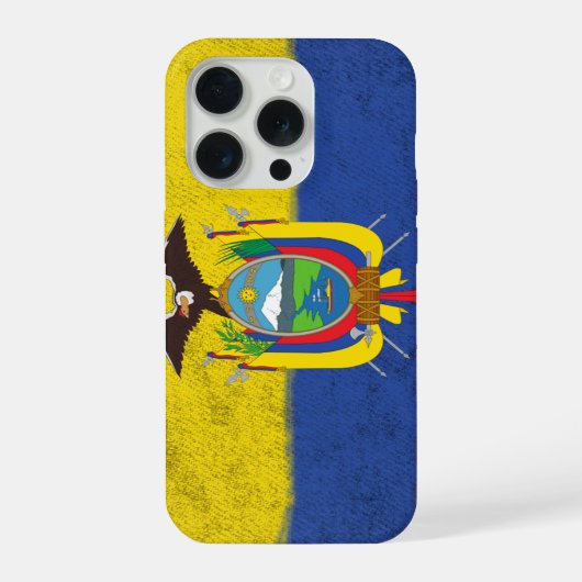 Ecuador iPhone Hülle (Rückseite)