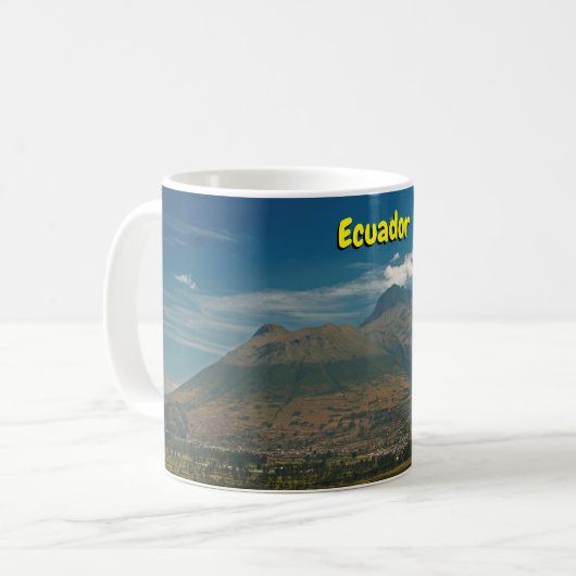 Ecuador Kaffeetasse (Vorderseite Links)