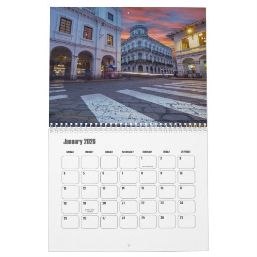 Ecuador-Kalender Kalender (Jan 2026)