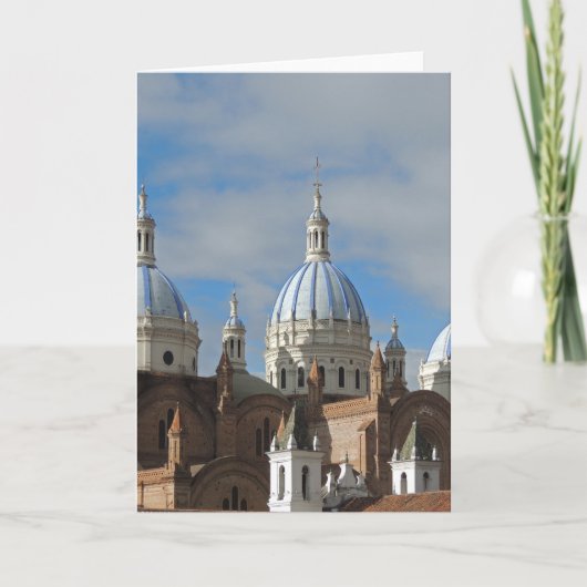 Ecuador - Kathedrale der Unbefleckten Empfängnis Karte (Vorderseite)