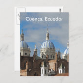 Ecuador - Kathedrale der unbefleckten Empfängnis Postkarte (Vorne/Hinten)