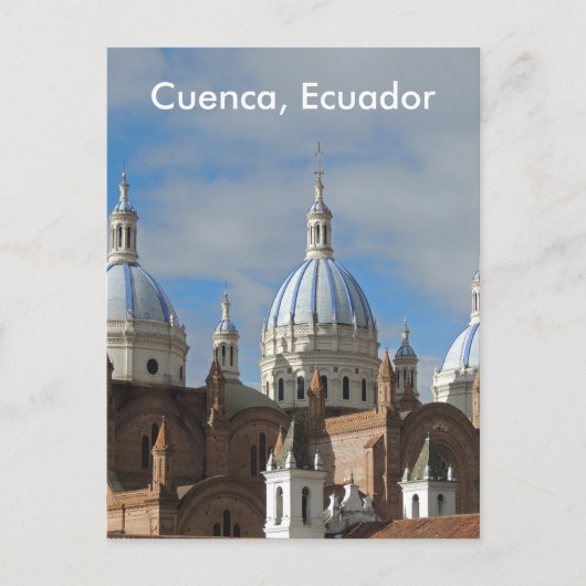 Ecuador - Kathedrale der unbefleckten Empfängnis Postkarte (Vorderseite)