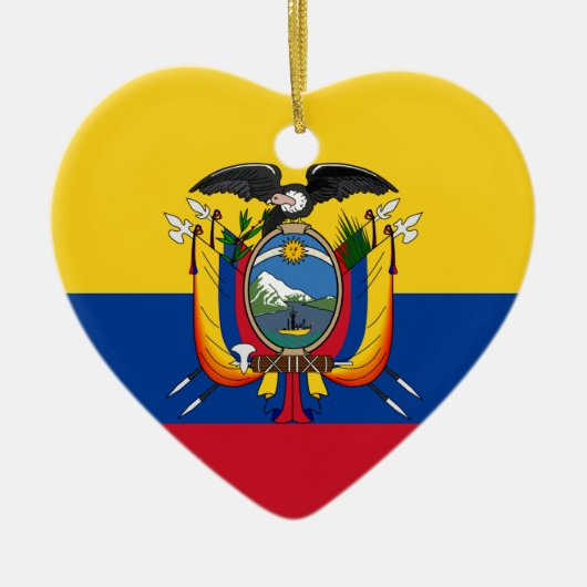 Ecuador Keramik Ornament (Vorne)