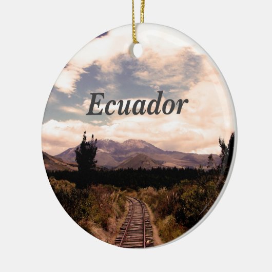 Ecuador Keramik Ornament (Links)