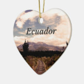 Ecuador Keramik Ornament (Links)