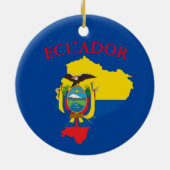 Ecuador Keramik Weihnachtsschmuck (Hinten)