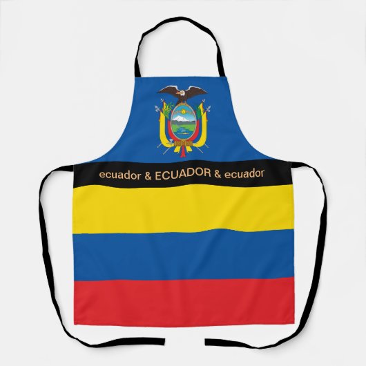 Ecuador Kochkunst, Ecuador Flag Koch Küche Schürze (Vorderseite)