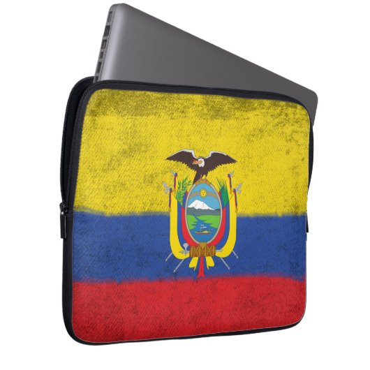 Ecuador Laptopschutzhülle (Vorne Rechts)