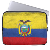Ecuador Laptopschutzhülle (Vorderseite)