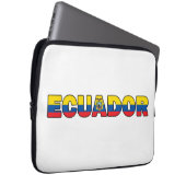 Ecuador Laptopschutzhülle (Vorne Rechts)