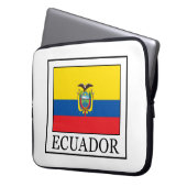 Ecuador Laptopschutzhülle (Vorderseite Links)