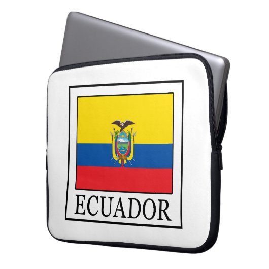 Ecuador Laptopschutzhülle (Vorderseite Links)