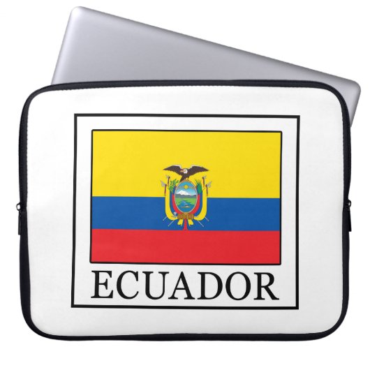 Ecuador Laptopschutzhülle (Vorderseite)