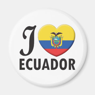 Ecuador-Liebe Magnet