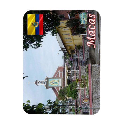 Ecuador - Macas - Magnet (Vertikal)