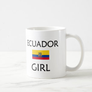 ECUADOR-MÄDCHEN KAFFEETASSE