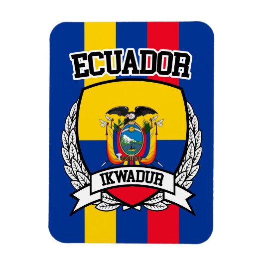 Ecuador Magnet (Vertikal)