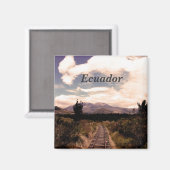 Ecuador Magnet (Vorderseite/Rückseite)