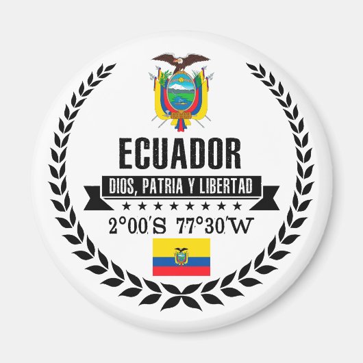 Ecuador Magnet (Vorne)