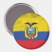 Ecuador Magnet (Vorderseite/Rückseite)