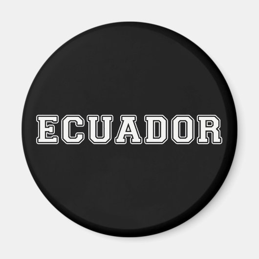 Ecuador Magnet (Vorne)