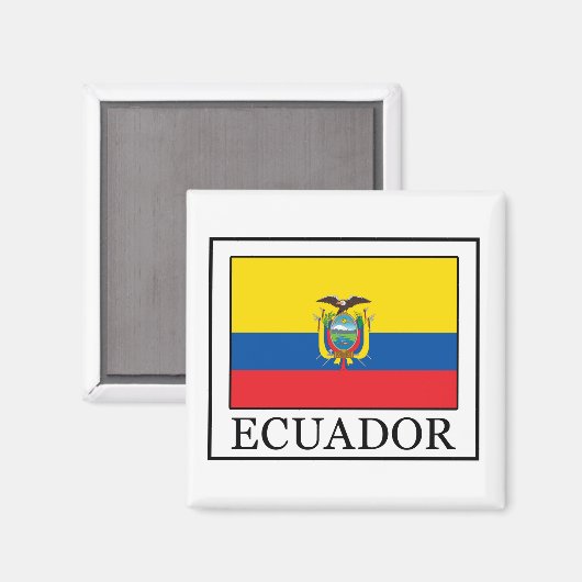 Ecuador Magnet (Vorderseite/Rückseite)