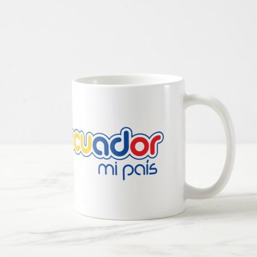 Ecuador MI pais Kaffeetasse (Rechts)