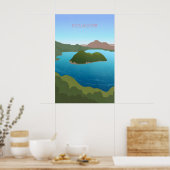 Ecuador Minimal Reiseplakat Poster (Küche)
