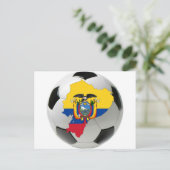 Ecuador-Nationalmannschaft Postkarte (Stehend Vorderseite)
