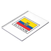 Ecuador Notizblock (Linke Seite)