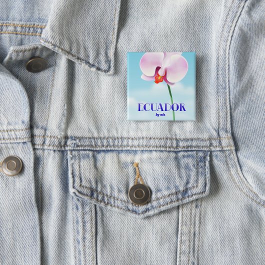 Ecuador-Orchideen Button (Beispiel)