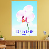Ecuador-Orchideen Leinwanddruck (Insitu (Wohnzimmer))