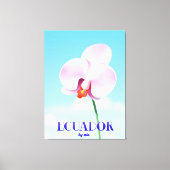 Ecuador-Orchideen Leinwanddruck (Vorderseite)