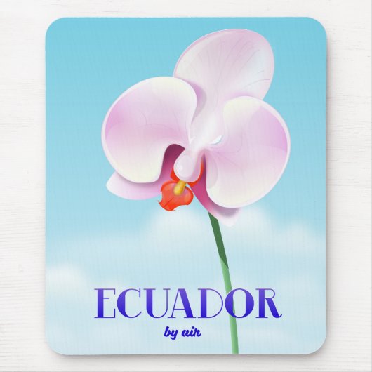 Ecuador-Orchideen Mousepad (Vorne)