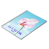 Ecuador-Orchideen Notizblock (Linke Seite)