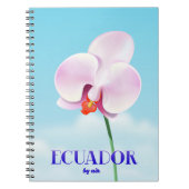 Ecuador-Orchideen Notizblock (Vorderseite)