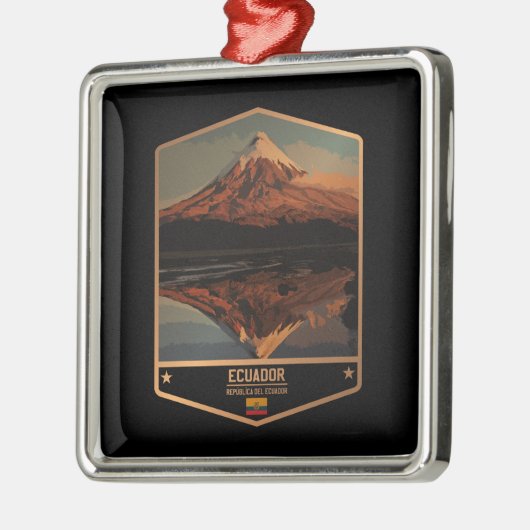 Ecuador Ornament Aus Metall (Links)