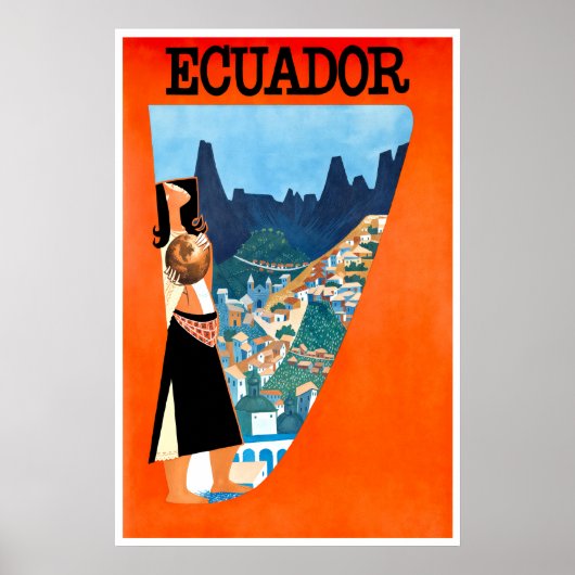 Ecuador-Plakat Poster (Vorne)