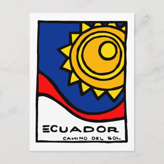 Ecuador Postcard Postkarte (Vorderseite)