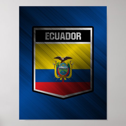 Ecuador Poster (Vorne)