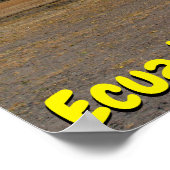 Ecuador Poster (Ecke)