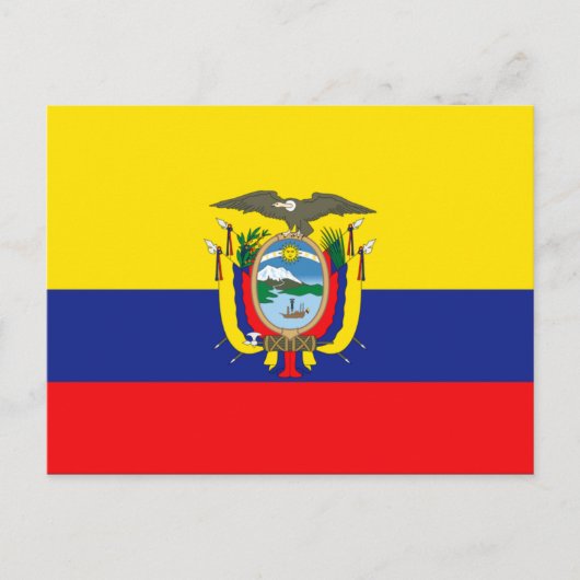 Ecuador Postkarte (Vorderseite)