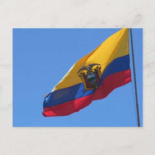 Ecuador Postkarte (Vorderseite)