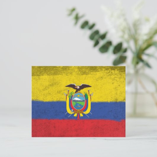 Ecuador Postkarte (Stehend Vorderseite)