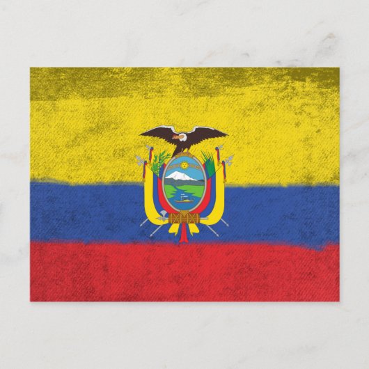 Ecuador Postkarte (Vorderseite)